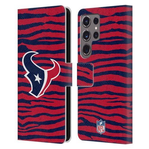 Funda de Cuero NFL Texans: Protege tu Galaxy S24 Ultra en el Estadio