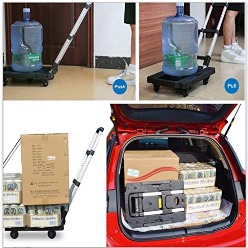 Carretilla plegable con ruedas 5 y capacidad 200 kg miniatura 3