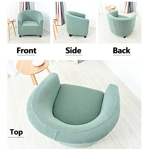 Funda de sofá elástica lavable Konsilsa protector antiarañazos para butaca Chesterfield 5