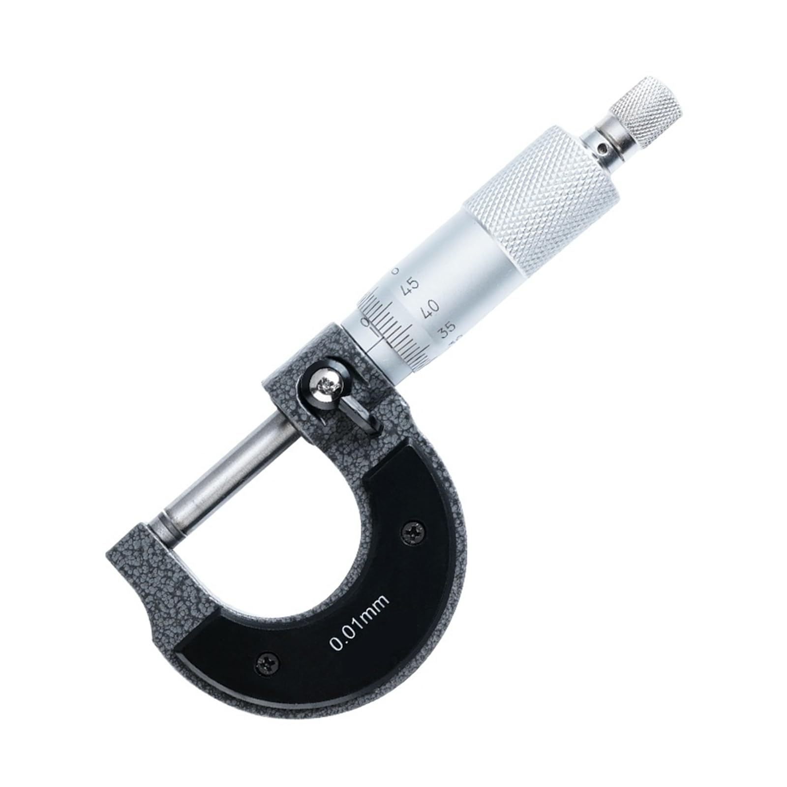 Micromètre de précision 0-25 mm avec résolution de 0,001 mm pour mesure extérieure