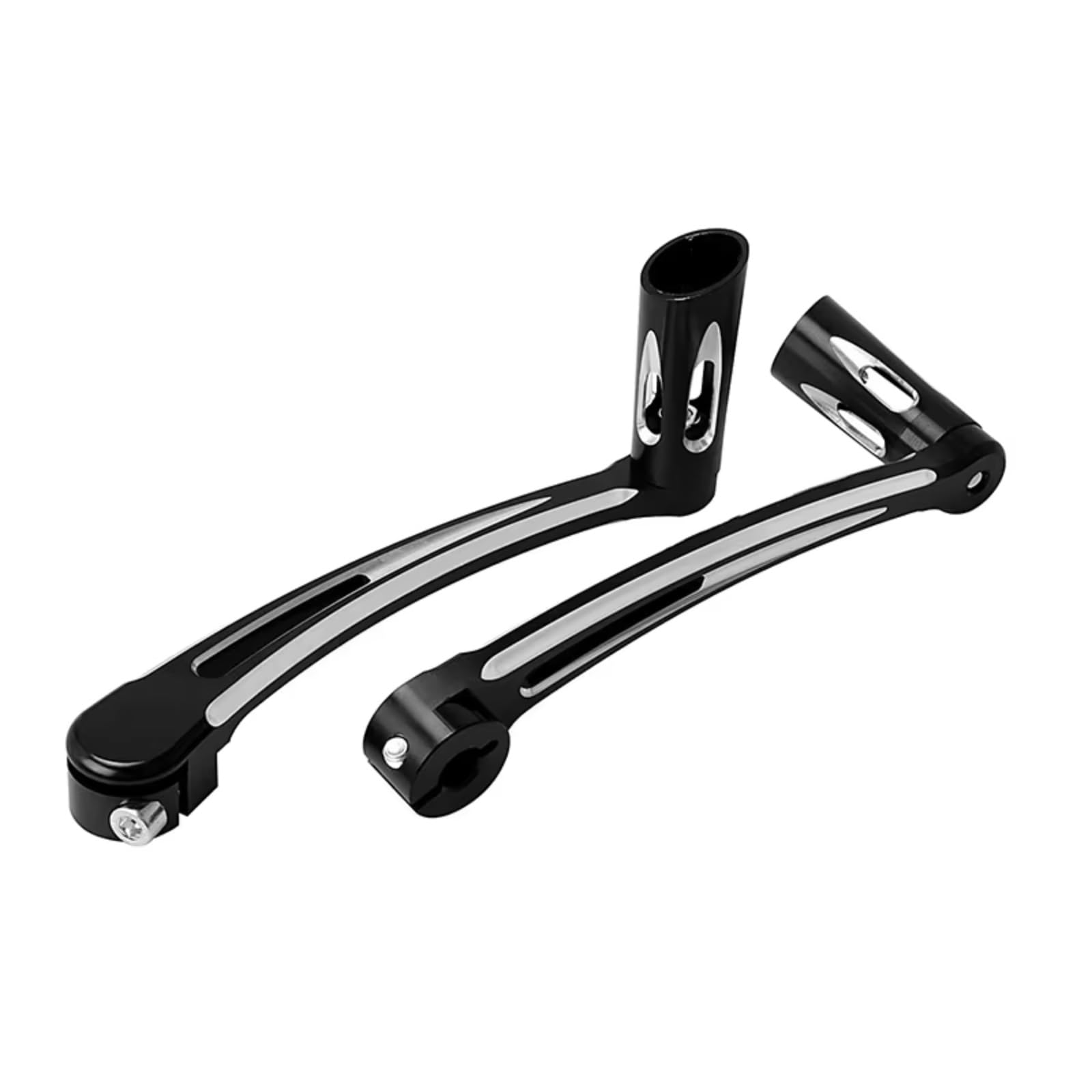Estribo de para Moto para Touring Electric para Glide 1997-2017 Palanca De Cambios De Motocicleta Accesorios Adecuados Reposapiés Universal para Motocicleta Reposapiés Ajustable Motocicleta