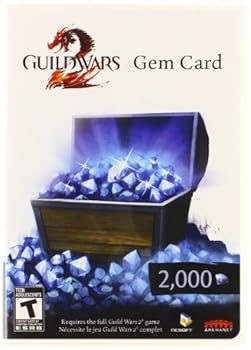 Video Game Guild Wars 2 Gem Card - PC Book