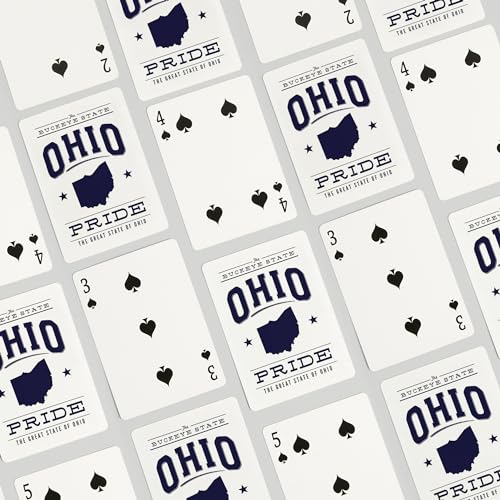 Lantern Press BARAJA Póker 52 CARTAS Azul Blanco miniatura 4