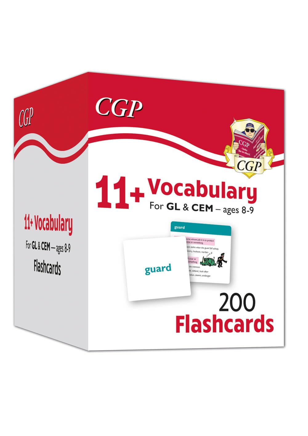 11+ Vocabulary Flashcards for Ages 8-9 - Pack 1: for GL and all other test providers (CGP 11+ Ages 8-9)
