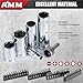 AMM Mechanics Tool Set, 1/4 in, 3/8 in and 1/2 in Drive socket set, 202 Piece