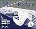 Price comparison product image MoliCare Premium Elastic Unisex Disposable Slip: Discreet Use for Woman and Men with Incontinence; 9 Drops, Size L, 3 Packs of 24 (72 Pieces)