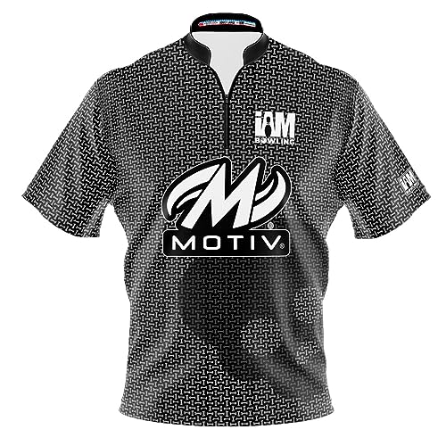 Logo Infusion Dye-Sublimated Bowling Jersey (Sash Collar) - I AM Bowling Fun Design 2040-MT - Motiv - Halloween Bones (6X-Large)