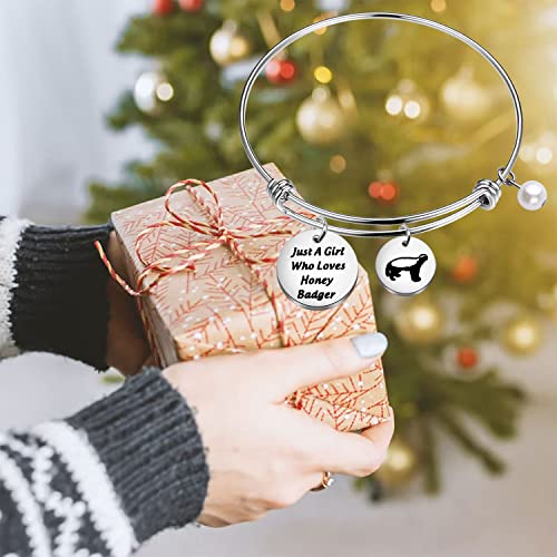 TIIMG Honey Badger Bracelet Gift Vertebrate Gift Who Loves Honey Badger Bracelet Honey Badger lovers Gift4