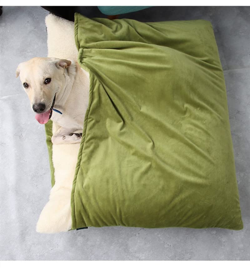 Grande Cuccia Invernale Caldo Nido di Gatto Sacco a Pelo Rimovibile e Lavabile Cuscino per Animali Domestici Cuscino per Cani Grande casa Divano Morbido