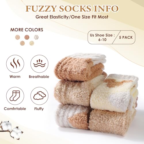 Fuzzy Socks - Cozy Plush Slipper Socks for Women4