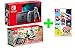 Produktbild Nintendo Switch Konsole grau 32 GB NEUE Version + Mario Kart Home Circuit Luigi + Super Mario 3D All Stars Bundle