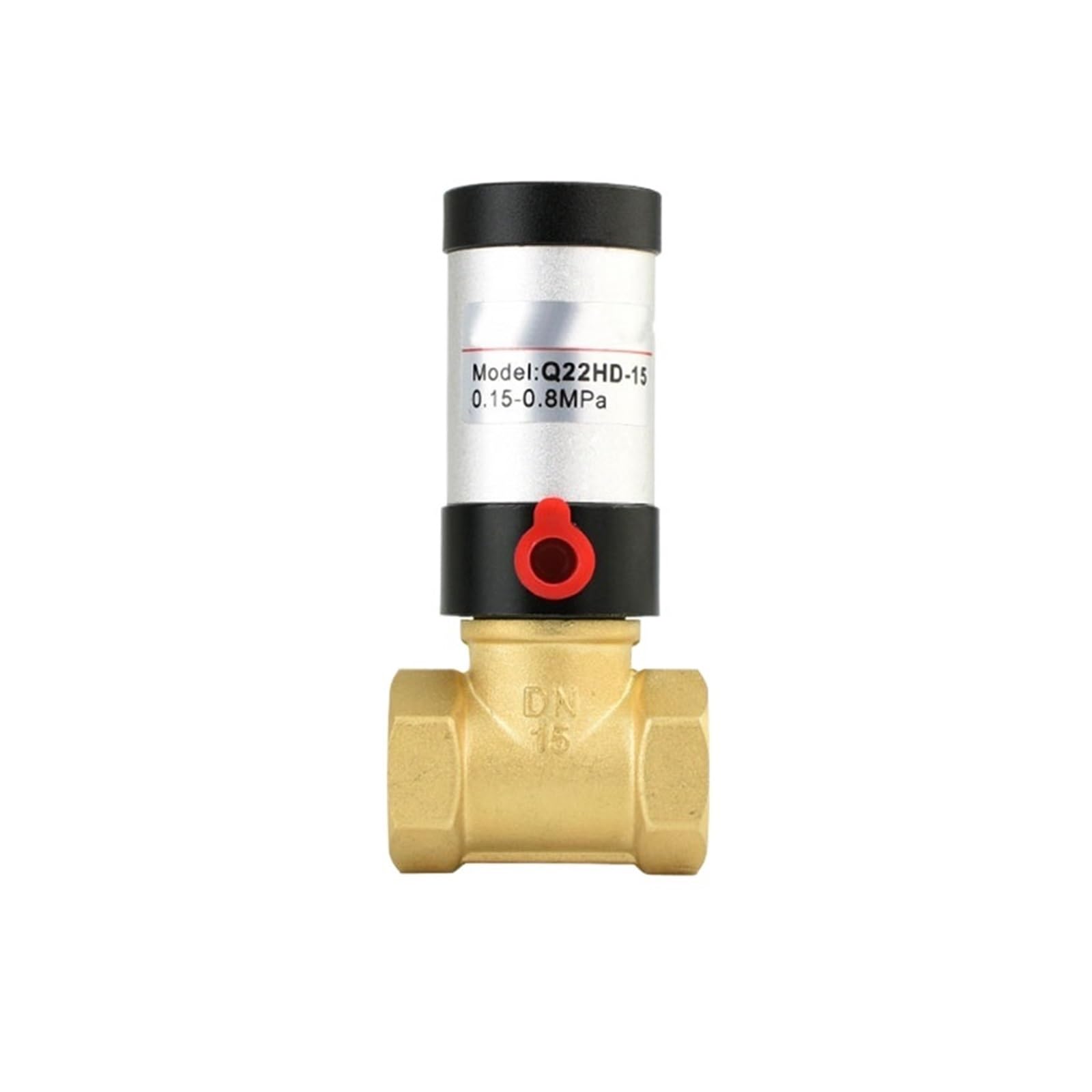 Électrovanne électrique laiton Q22HD vanne pneumatique anti-corrosion G1-1-2
