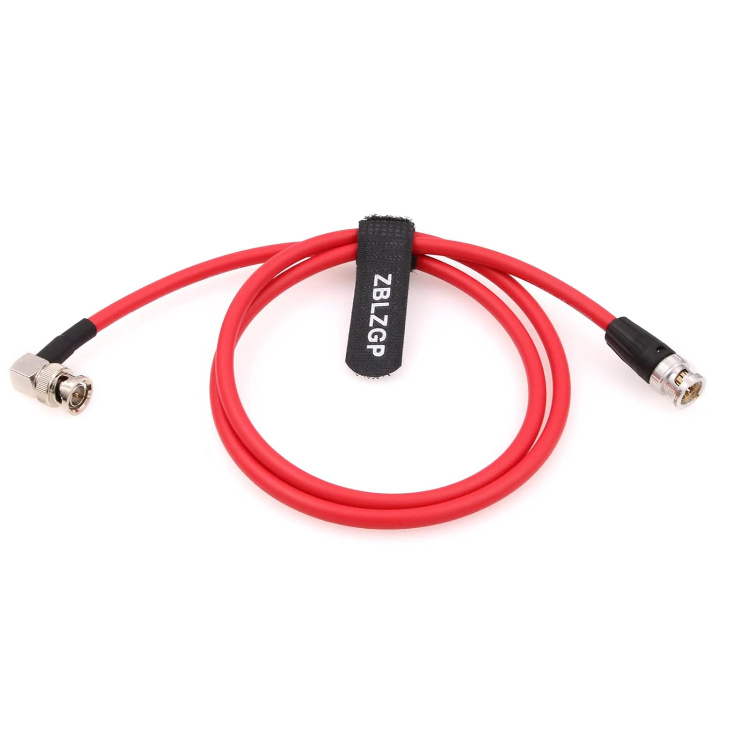 12G 75 Ohm HD-SDI Video Coaxial Cable BNC Male to Right Angle BNC Male for 4K SmallHD Atomos Monitor Alexa DSMC2 Video Camera