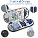 GERMUN Insulin Pen Cooler Travel Case with 2 Reusable TSA Approved Ice Packs, Diabetic Medication Insulated Cool Organizer Bag for Insulin Pens and Other Diabetic Supplies Storage (Black)