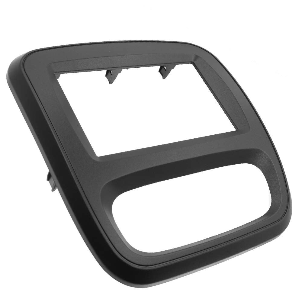 KAOLALI Telaio per Fascia Autoradio Doppio DIN Compatibile con Renault Trafic per Opel Vivaro 2015+ Kit di Copertura Stereo Audio Dashboard a 2 DIN