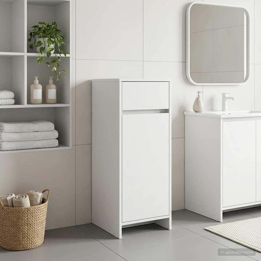 vidaXL Mueble de Cuarto de Baño Blanco 35 x 36,5 x 85 cm