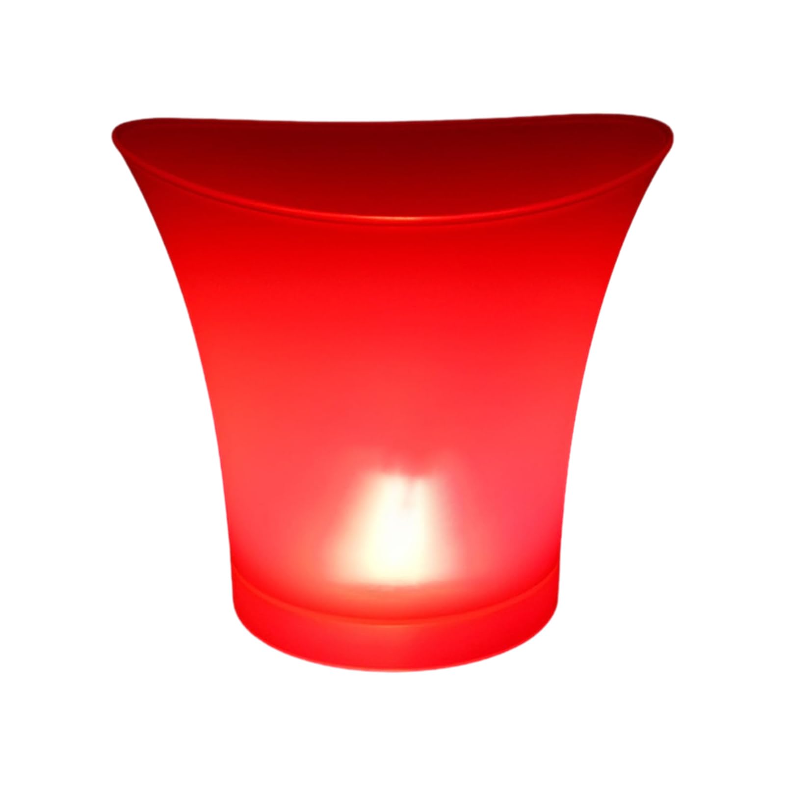 Tsophreniq LED Ice Bucket Lighted PP Large Capacity Tub Kegs Suitable for Party and Club Led