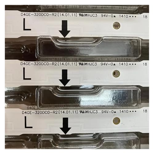 Tira de LED de iluminación trasera para Samsung UE32H4500 y UE32J4000 4