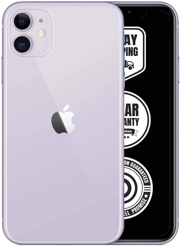 Renewed Purple iPhone 11 64GB Unlocked for Canadians
