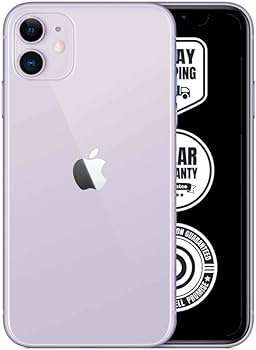 Apple iPhone 11, 64GB, Purple - Fully Unlocked (Renewed) : Amazon