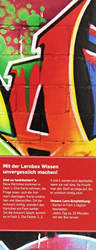 Die Lernbox (DIN A8) - Design: Graffiti: Lernbox zum Selbstbefüllen, fertig montiert (Alle Klassenstufen)