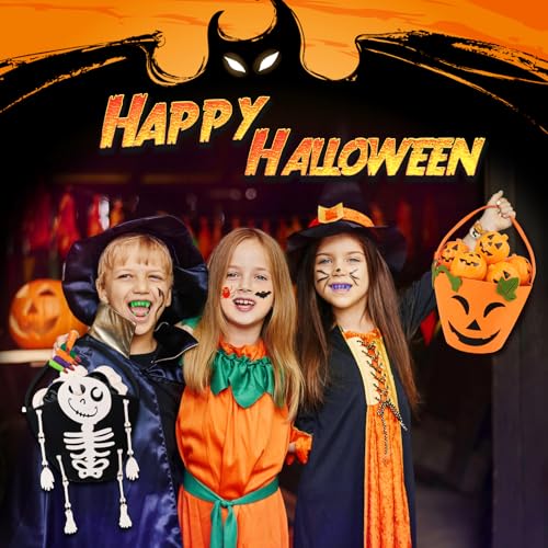 Amy & Benton AmyBenton Halloween Party Bag fillers, 170pcs Party Bag Toy for Halloween Favours, Prizes, Goody Bag Fillers, Trick or Treat halloween Gifts for Kids - Image 8