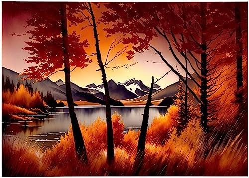 Affiches sur toile pour habiller un grand mur vide dessin aquarelle