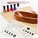 SAFIGLE Client Nail Practice Mat Beauty Tools Shape Fingers Silicon Nail Accessories Have Manicure Mat Acrylics Bits Pedicure Large Hand Must Fingernail Tips Pads Train