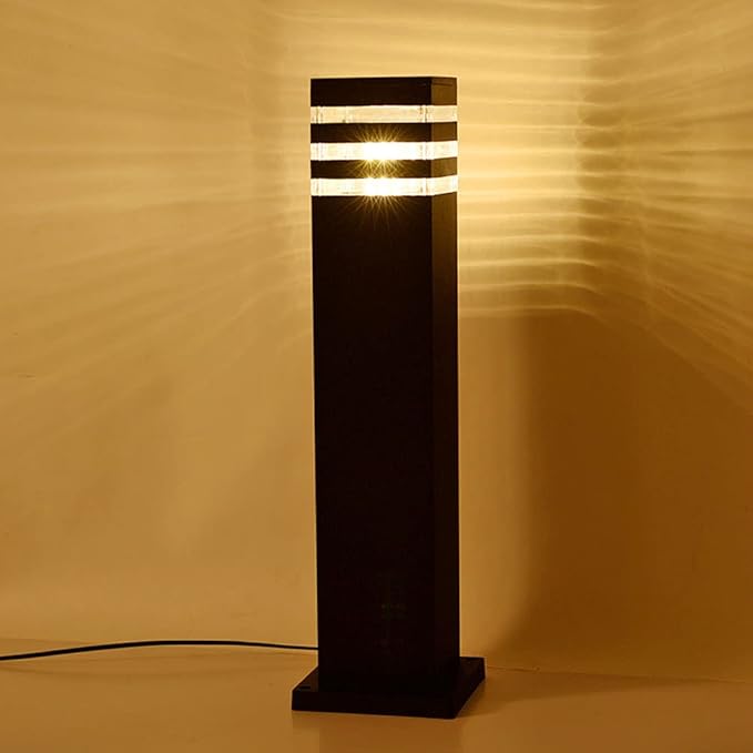 GRAWIT Outdoor LED Lawn Lamp IP65 Waterdichte Outdoor Garden Post Bolderlicht Column Lamp Aluminium Pathway Oprit Vloer Lawn Landscape Lighting E27 Stand Post Lawn Bolderlamp Pillar High Pole Lam beautiful photo 3