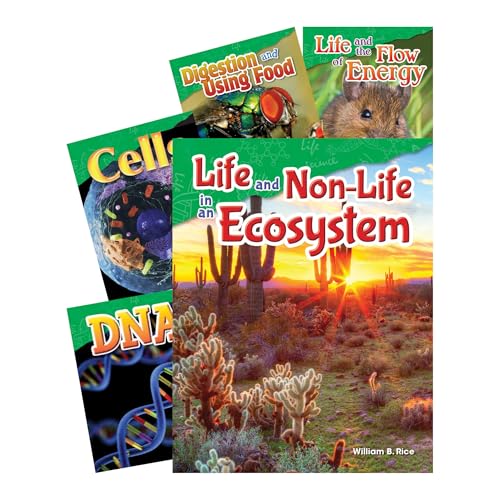 Teacher Created Materials 25912 Science Readers: Content And Literacy: Life Science - 5 Book Set cover
