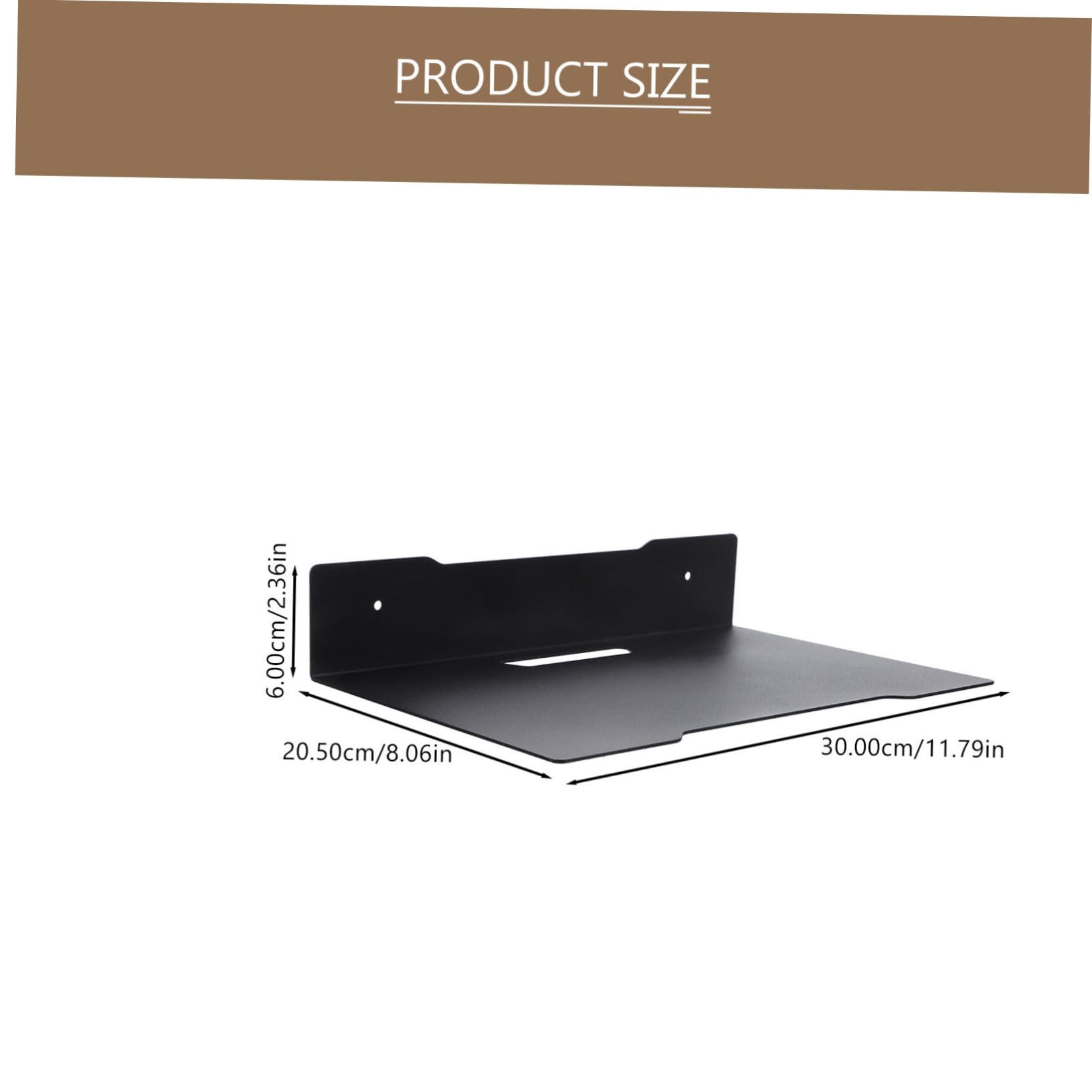 SEWACC Metal Wall Mounting Bracket for Camera Router Heavy Duty Easy Install Sturdy Safe