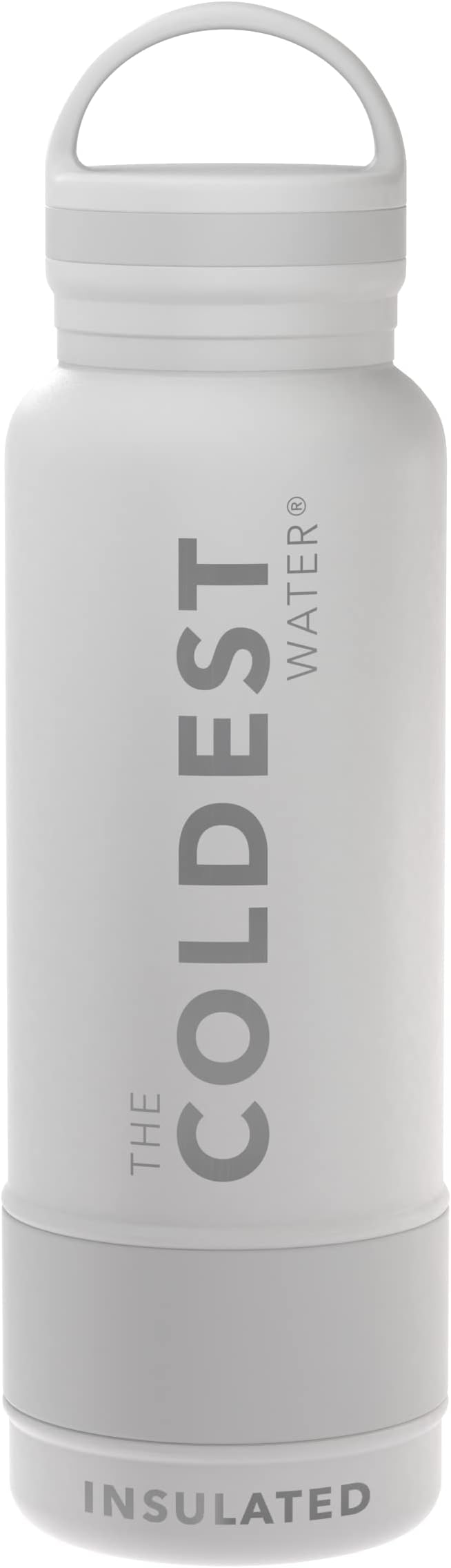 The Coldest Water BOTTLE SNOW WHITE 21 OZ