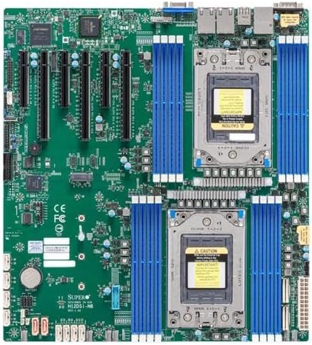 Amazon.com: Supermicro H11DSI-NT Dual SP3 sockets AMD Motherboard ...