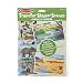 Melissa & Doug Transfer Sticker Scenes Jungle and Savanna With 2 Scene Cards, 40 Rub-On Stickers (Great Gift for Girls and Boys - Best for 4, 5, 6, 7, 8 Year Olds and Up)
