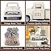 Huray Rayho Coffee Decor for Coffee Bar Metal Truck with Coffee Beans Burlap Sack Vintage Pickup Farmhouse Coffee Station Tabletop Tiered Tray Decor Mini Diecast Truck Decorations