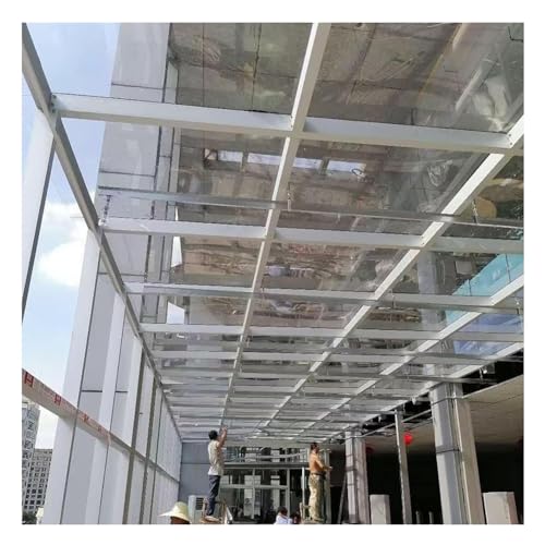 Hoja de techo de policarbonato transparente para cubiertas de terrazas 2