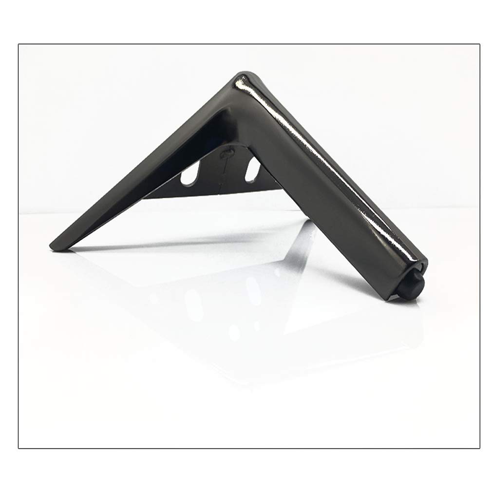 SZSIQI 4 stuks 15 cm Aluminium Meubelpoten, Zwart, Cilinder, Modern