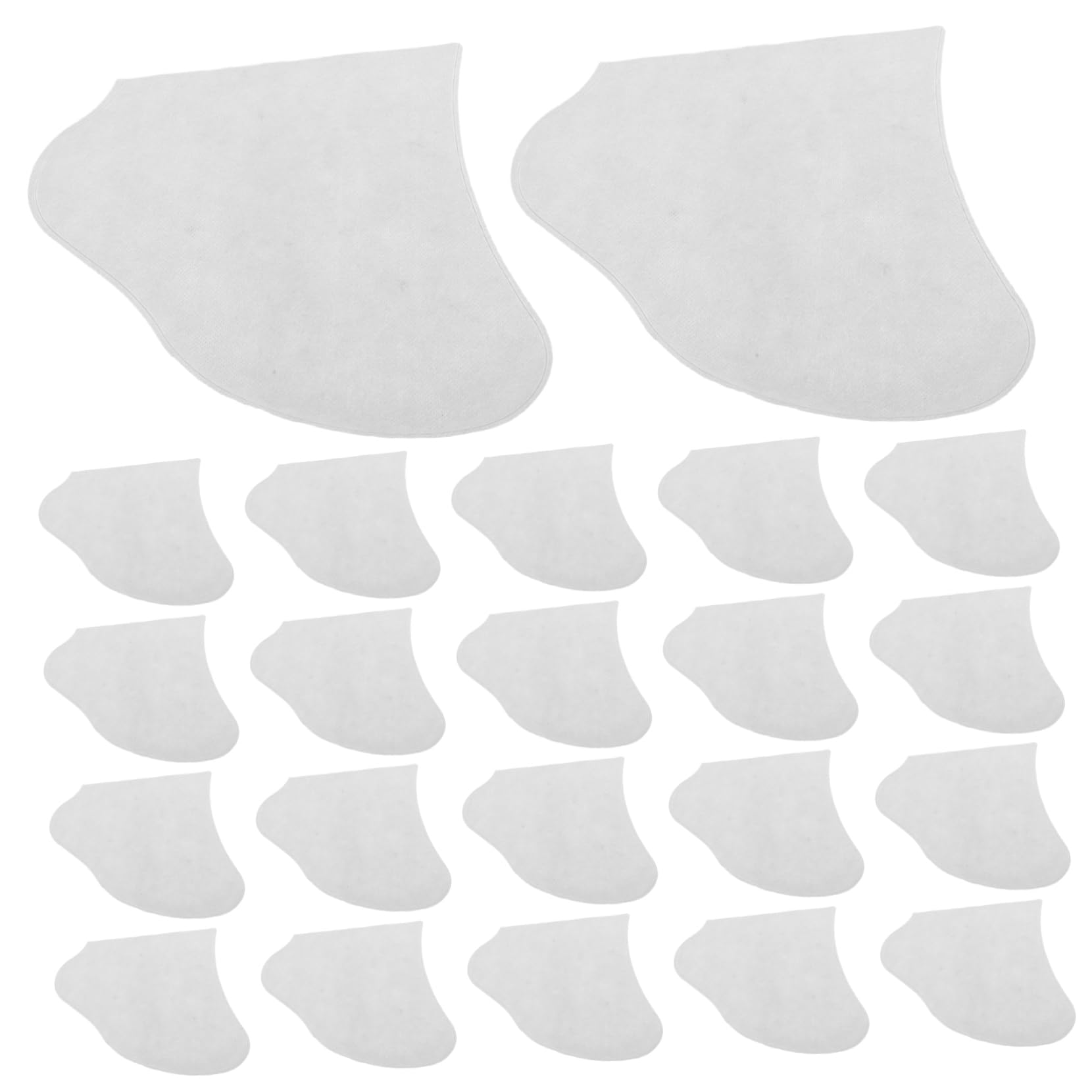 SOESFOUFU 50 Pairs Foot Mask Non-Woven Fabrics Feet Protector Non-Woven Fabrics Feet Cover Foot Care Tool Foot Care Socks Moisturize Use Cover for Foot Moisturizing Use Foot Covers