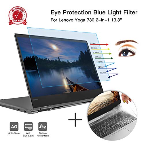 CaseBuy Anti-Glare Screen Protector Eye Protection Blue Light Filter for Lenovo Yoga 730