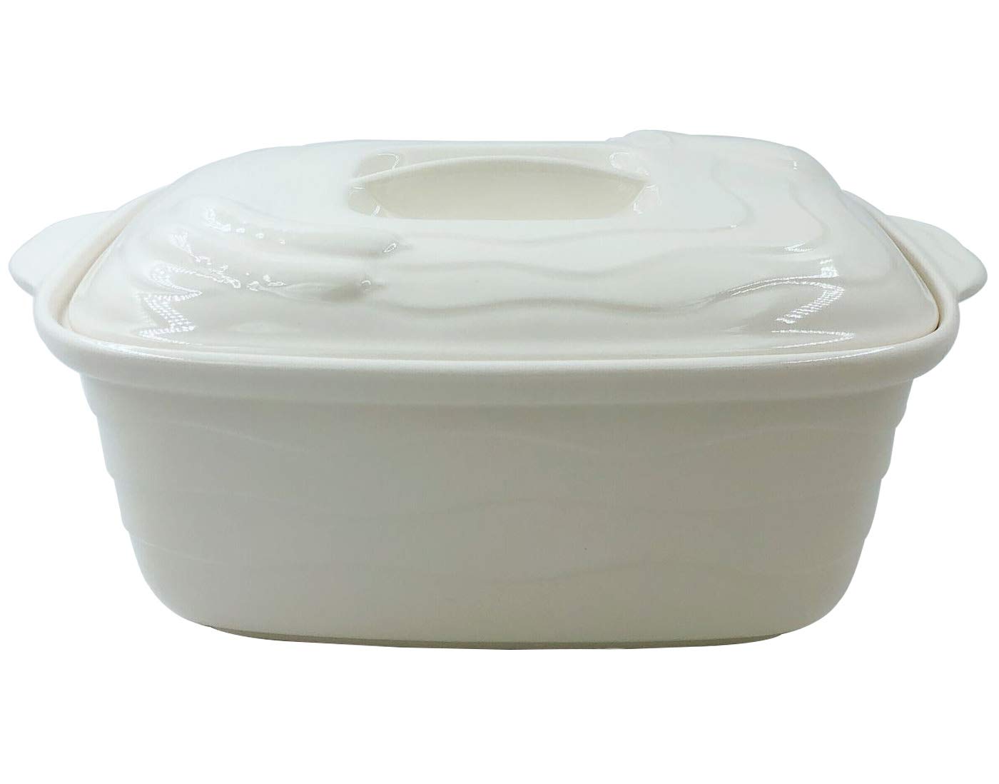Mini Square Pickled Bran Pot with Drainage