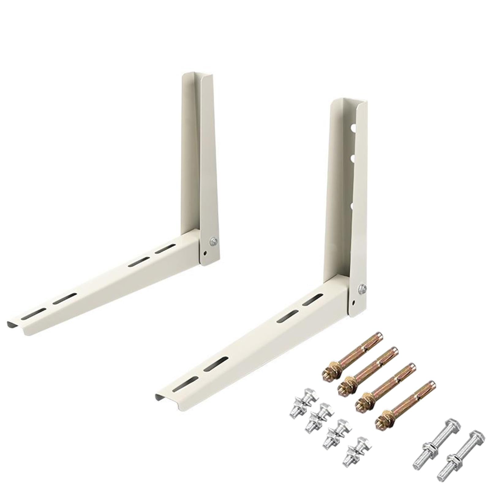 Soporte Aire Acondicionado Exterior, Kit Instalacion Aire Acondicionado, se Aplica a 2.2KW-7KW Aire Acondicionado Split, Soporte de Carga 200 Kg