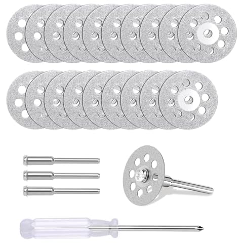 Auxiren 20 PCS 545 Diamond Cutting Discs Kit Cover
