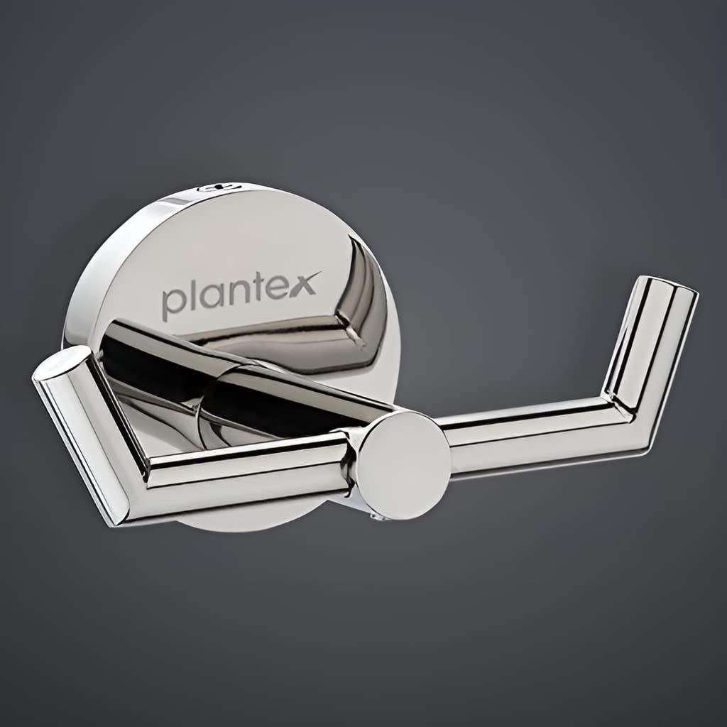 Plantex 304 Grade Stainless Steel Bathroom Hooks for Hanging Towel and Clothes in Bathroom/Washroom - Oreo (Chrome) (B092D8NQVB) Amazon Price History, Amazon Price Tracker