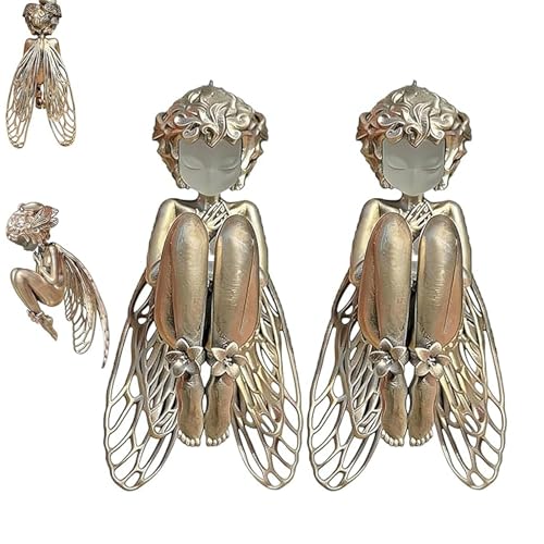 Pendentif Ange Silencieux en filigrane pour collier homme et femme