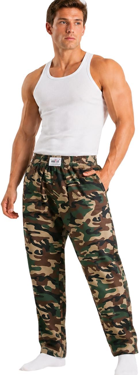 Men's Baggy Sweatpants Athletic Pants Bodybuilding Fitness Sports