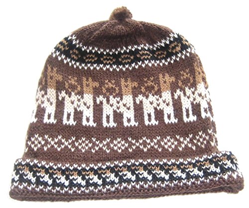 Bonnet marron pour femme en taille unique idéal pour vos balades en forêt
