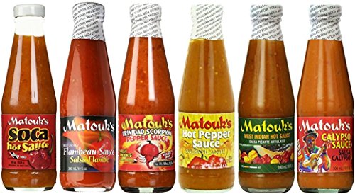 MATOUKS HOT SAUCE 10 OZ VARIETY PACK (6pk) image 2