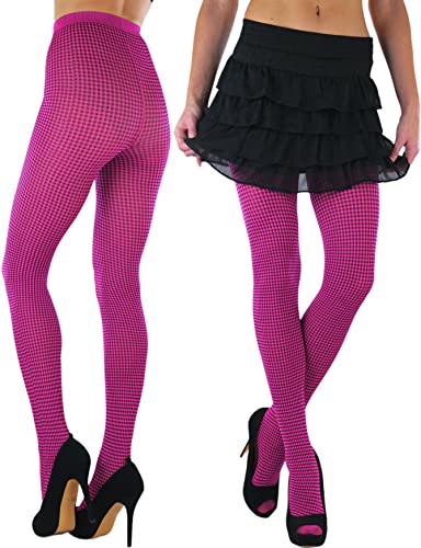 Image of ToBeInStyle Women's Argyle Checkered Diamond Rhombus Net Opaque Sheer Tights Pantyhose