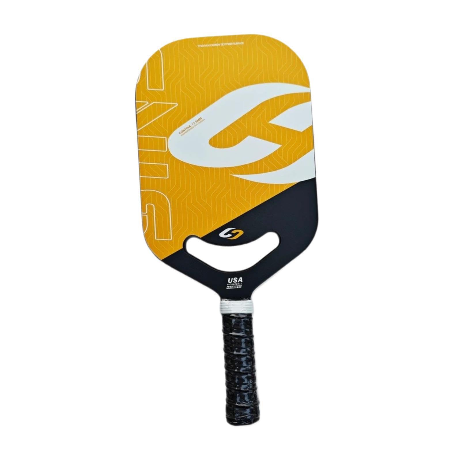 Racchetta da Pickleball Leggera e raffinata in Fibra di Prima | progettata per colpi precisi che migliorano la precisione e il controllo del colpo. La cavità della racchetta da pickleball