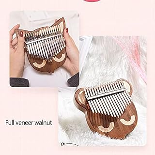 ATRNA Kalimba Pouce Piano 17 Clés, Simples Convient aux Enfants Débutants Adultes Professionnels Cadeau de Noël idéal - Les Beatles, Paul McCartney, John Lennon, RIngo Starr, George Harrison ATRNA Kalimba Pouce Piano 17 Clés, Simples Convient aux Enfants Débutants Adultes Professionnels Cadeau de Noël idéal – Image 2